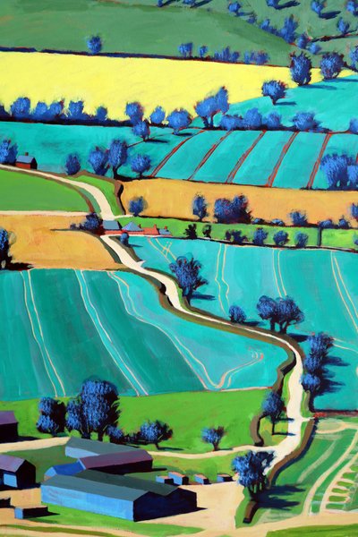 Country Lane Summer II autorstwa Paul Powis