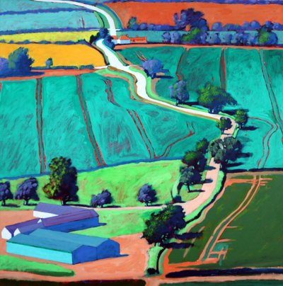 Tor II (akryl na pokładzie) autorstwa Paul Powis