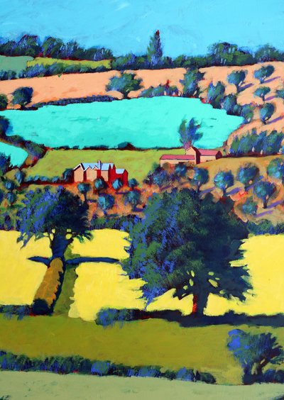 W kierunku Ledbury autorstwa Paul Powis