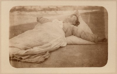 Epilepsja histeryczna, atak, ukrzyżowanie, płyta IX z „Iconographie Photographique de La Salpetriere” Bourneville i P. Regnard, Paryż, 1876 (druk albumowy) autorstwa Paul Regnard