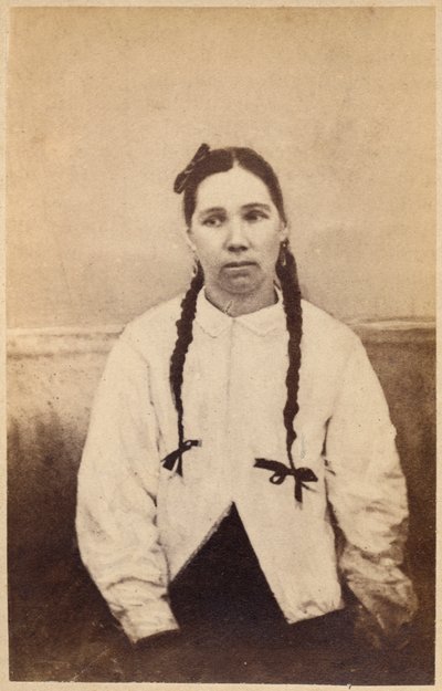 Epilepsja histeryczna, początek ataku, ilustracja z „Iconographie Photographique de La Salpetriere”, ilustracja XV, Bourneville i P. Regnard, Paryż, 1876 (druk albumowy) autorstwa Paul Regnard