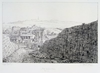 Fort de Bicetre, Oblężenie Paryża, 1870-1871 autorstwa Paul Roux