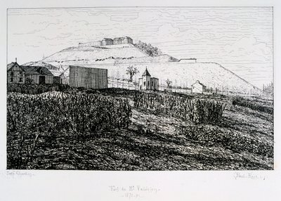 Fort du Mont Valerien, Zwycięstwa Paryża, 1870-1871 autorstwa Paul Roux