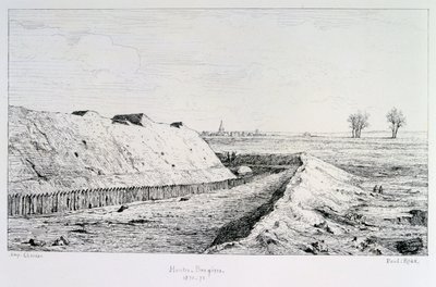 Haute Brugeres, Oblężenie Paryża, 1870-1871 autorstwa Paul Roux