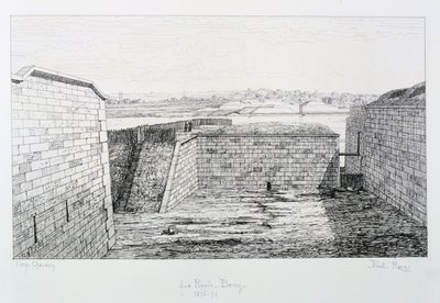 La Rapee-Bercy, Oblężenie Paryża, 1870-1871. autorstwa Paul Roux