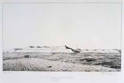La Redoute des Hautes Brugeres, Oblężenie Paryża, 1870-1871 autorstwa Paul Roux
