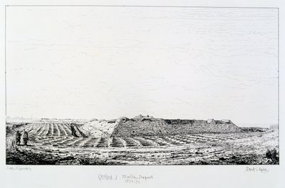 Moulin Saquet, Oblężenie Paryża, 1870-1871 autorstwa Paul Roux