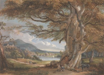 Bridgnorth, Shropshire autorstwa Paul Sandby