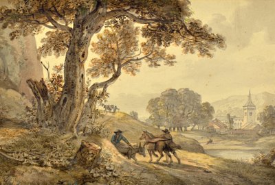 Krajobraz autorstwa Paul Sandby