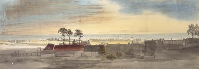 Leith, 1747 autorstwa Paul Sandby