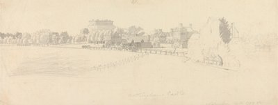 Zamek Nottingham autorstwa Paul Sandby