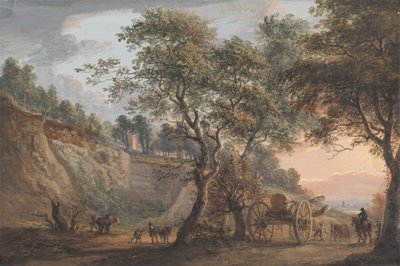 Widok przy Charlton, Kent autorstwa Paul Sandby