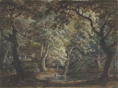 Wielki Park Windsor, 1790-99. autorstwa Paul Sandby
