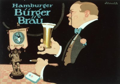 Hamburger Bürger Bräu autorstwa Paul Scheurich