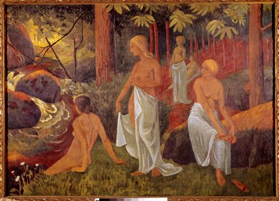 Obraz Kąpiących się Paula Serusiera (1863-1927) 1908 Paryż, Miejskie Muzeum Sztuki Nowoczesnej autorstwa Paul Sérusier