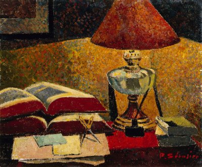Pod lampą autorstwa Paul Sérusier