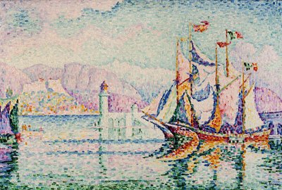 Antibes - rano. autorstwa Paul Signac