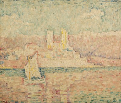 Poranek Antibes, 1919 autorstwa Paul Signac