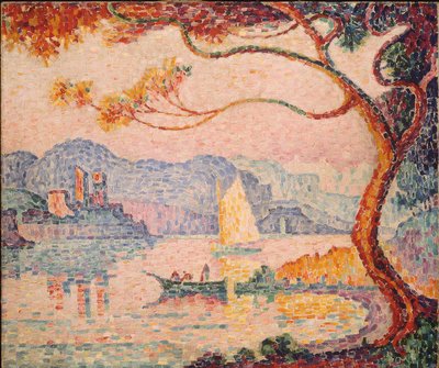 Antibes, Little Port by Bacon, 1917 autorstwa Paul Signac
