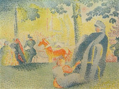 Na Polach Elizejskich autorstwa Paul Signac