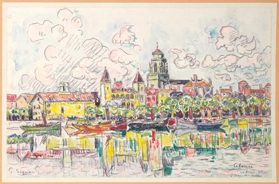 Ciboure, Saint-Jean-de-Luz, 1920 autorstwa Paul Signac
