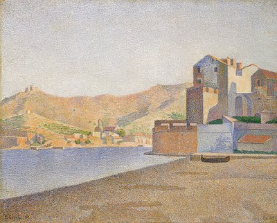 Der Stadtstrand, Collioure, Opus 165. / Collioure. Plaża Miejska. Opus 165. 1887 autorstwa Paul Signac