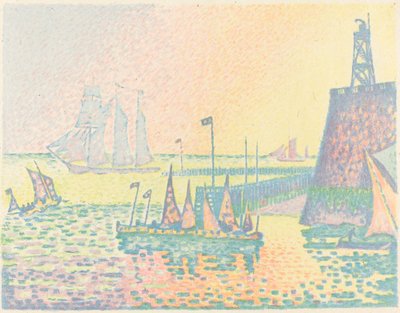 Wieczór autorstwa Paul Signac