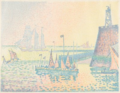 Wieczór autorstwa Paul Signac
