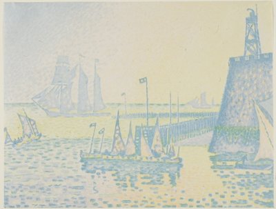 Wieczór autorstwa Paul Signac