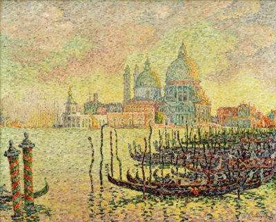 Canal Grande (Wenecja) autorstwa Paul Signac