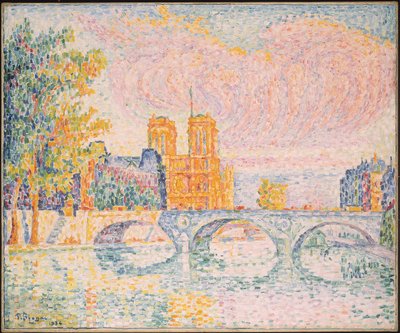 Miasto. Paryż autorstwa Paul Signac