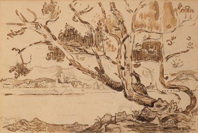 Krajobraz autorstwa Paul Signac