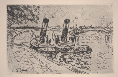 Most Sztuki autorstwa Paul Signac