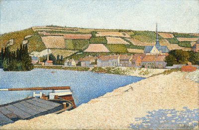 Les Andelys, Wybrzeże Aval, 1886. autorstwa Paul Signac