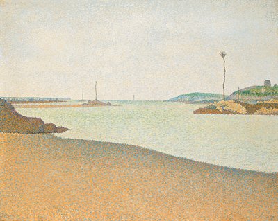 Latarnie, Saint-Briac, 1890 autorstwa Paul Signac