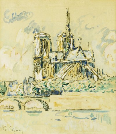 Matka Boska, autorstwa Paul Signac