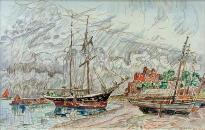 P. Signac / Marine w Loquivy autorstwa Paul Signac