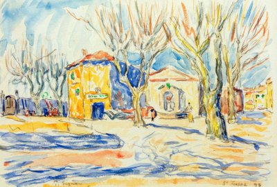 Krajobraz Saint-Tropez autorstwa Paul Signac