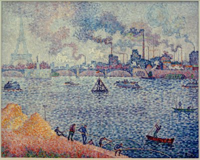 Most Grenelle autorstwa Paul Signac