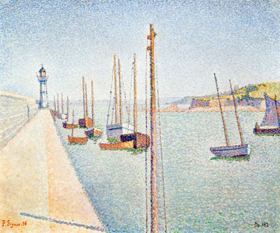 Portrieux, Bretania, 1888 autorstwa Paul Signac