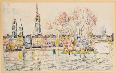 Rouen, 1924 autorstwa Paul Signac