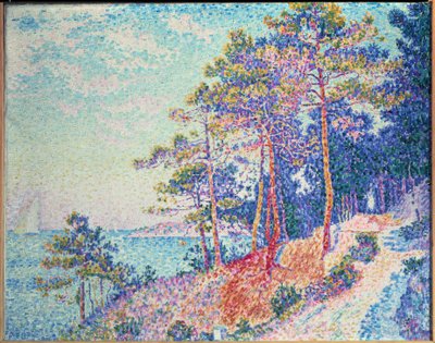 Saint Tropez, Ścieżka celna autorstwa Paul Signac
