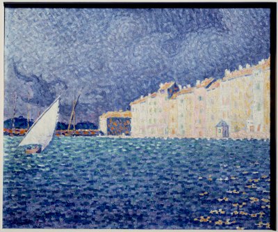 Obraz Saint Tropez autorstwa Paula Signaca (1863-1935) 1895 Muzeum Annonciad w Saint Tropez autorstwa Paul Signac