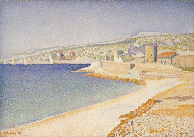 Molo w Cassis, Opus 198 autorstwa Paul Signac
