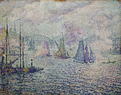 Port w Rotterdamie autorstwa Paul Signac