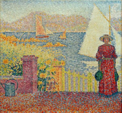 Tor w Saint-Tropez autorstwa Paul Signac