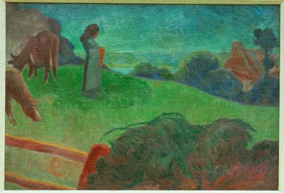 Mała opiekunka do krów autorstwa Paul Sérusier