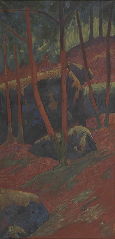 Czerwony Las, ok. 1930 1895. autorstwa Paul Sérusier