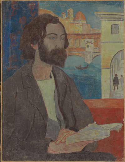 Portret Emile Bernard we Florencji, 1893 autorstwa Paul Sérusier