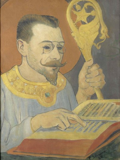 Portret Paula Ransona w stroju Nabi, 1890. autorstwa Paul Sérusier
